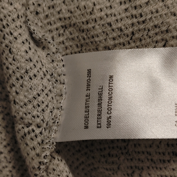 Ladies Long Sweater Jacket Size M Cardigan Black Tweed Pockets - Picture 9 of 11